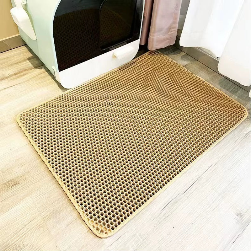 Tapis de litière pour chat